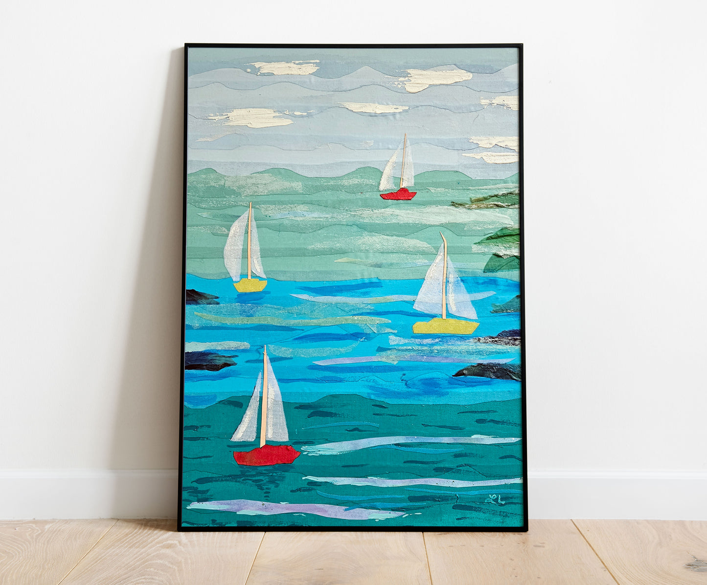 Windward Series - Mixed Media Canvas - Windward1