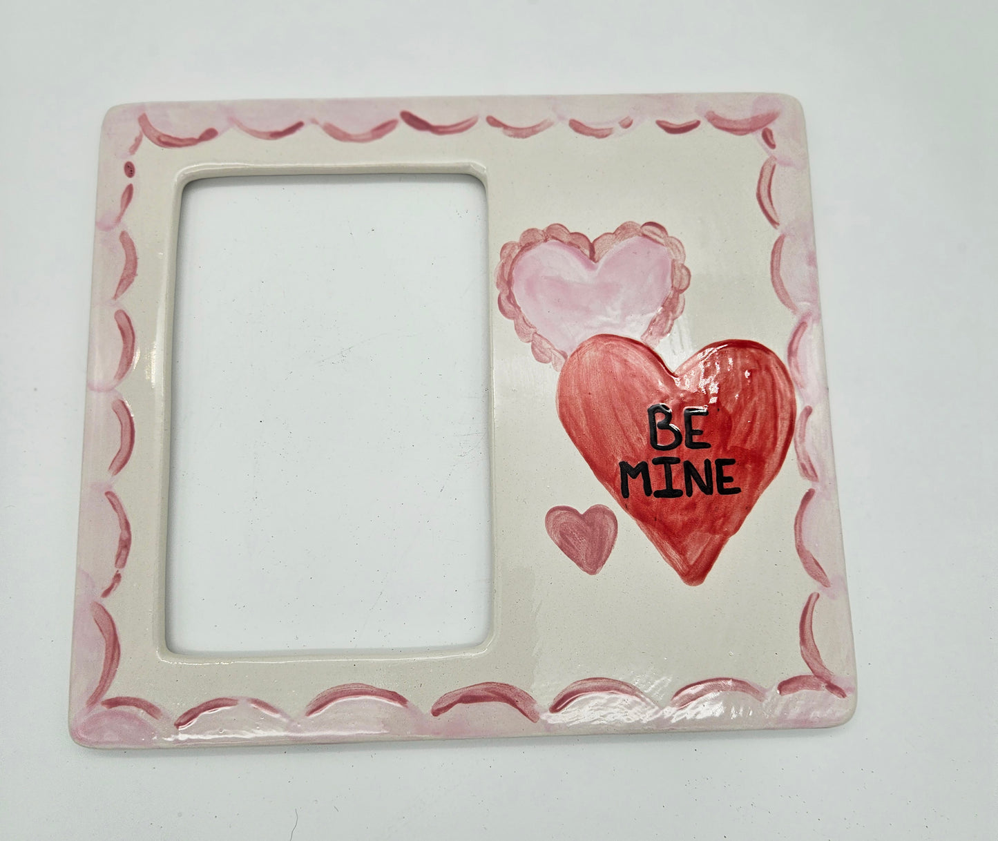 Valentine Hearts Message Frame - Personalized Valentine