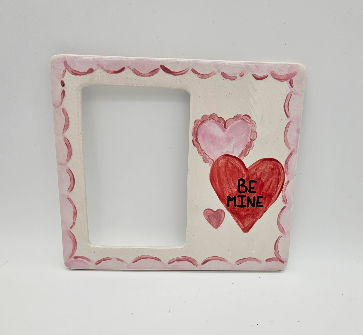 Valentine Hearts Message Frame - Personalized Valentine