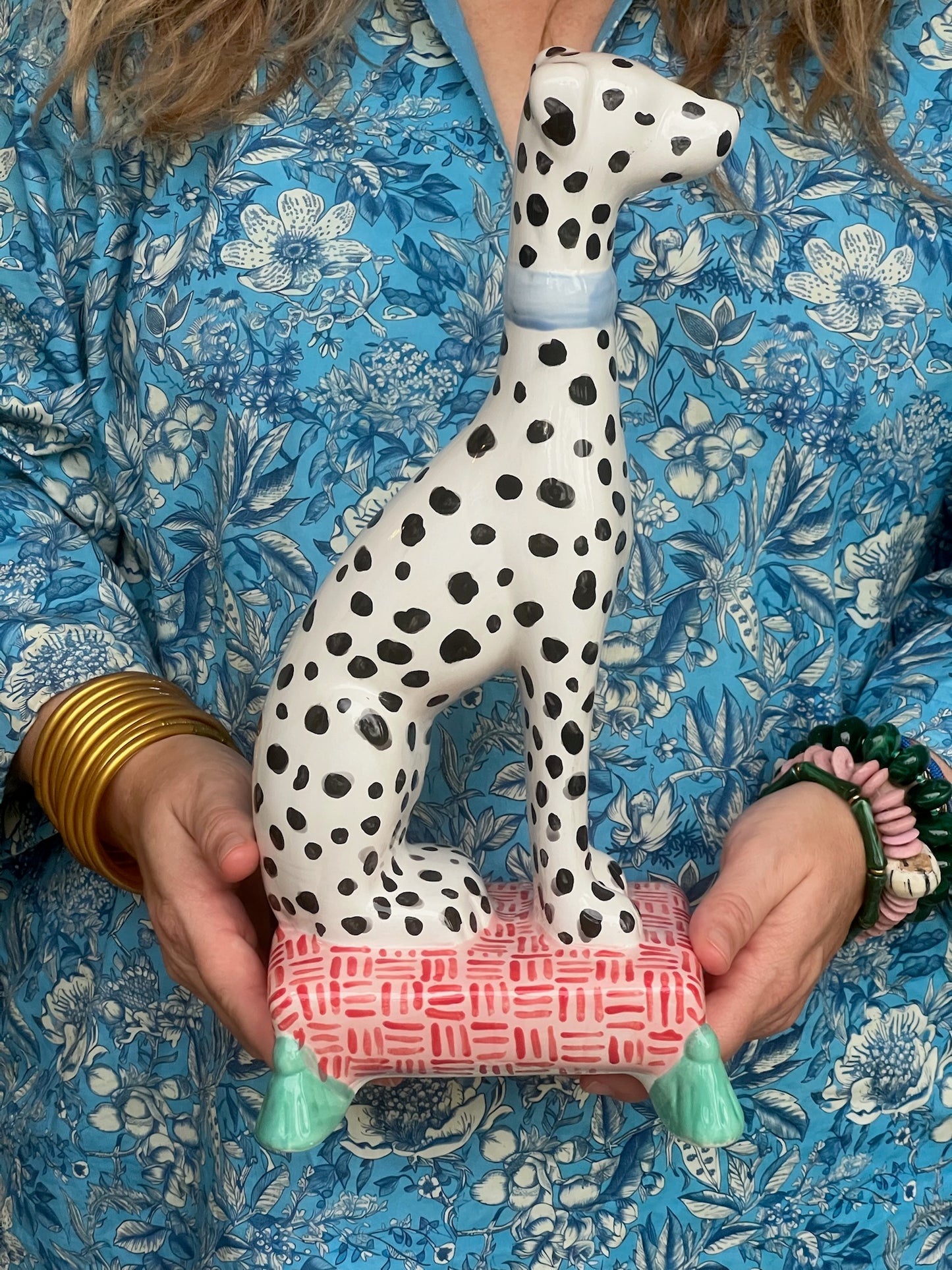 Belle on Crosshatch- Limited Edition Dalmatian