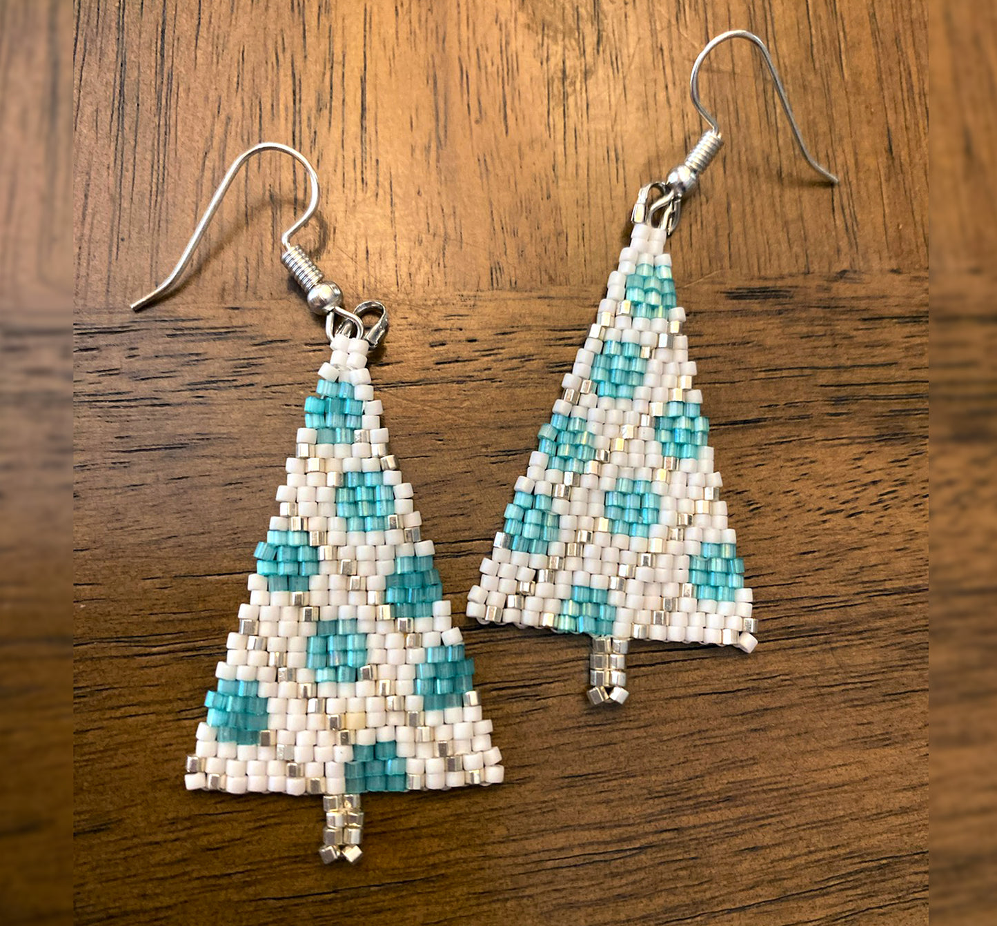 Christmas Tree Earrings by Georgia Lee