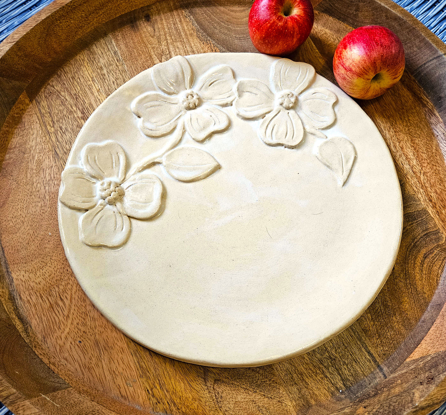 Dogwood Days Platter 12"