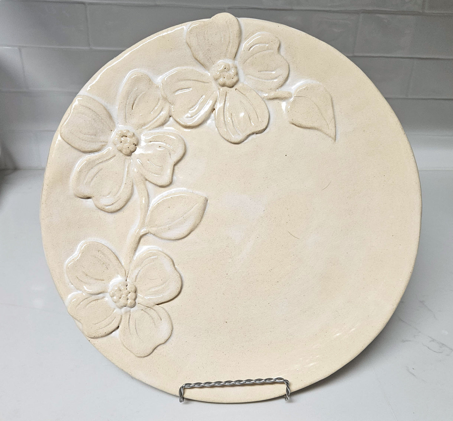 Dogwood Days Platter 12"