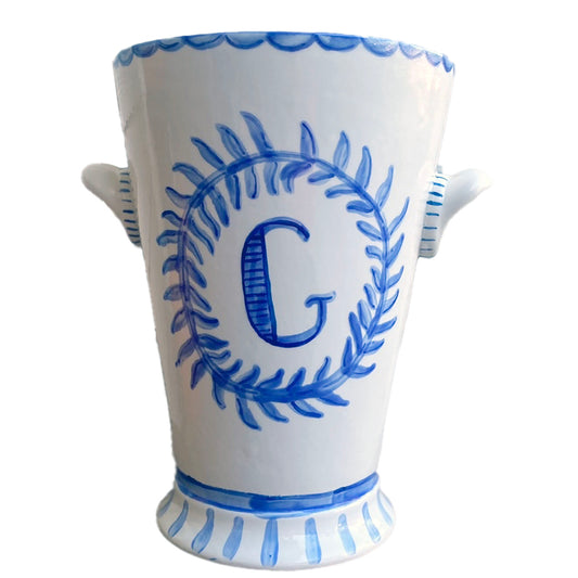 Monogrammed Ice Bucket or Vase